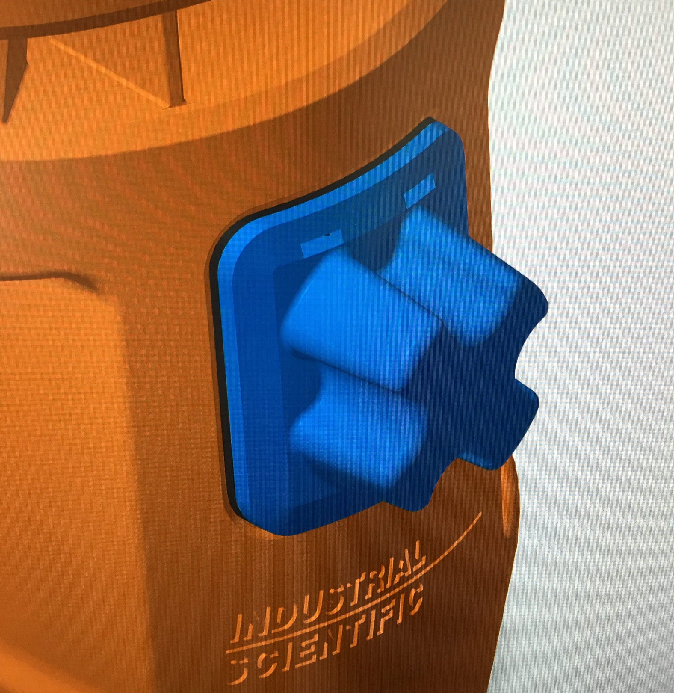 Early CAD model in Creo