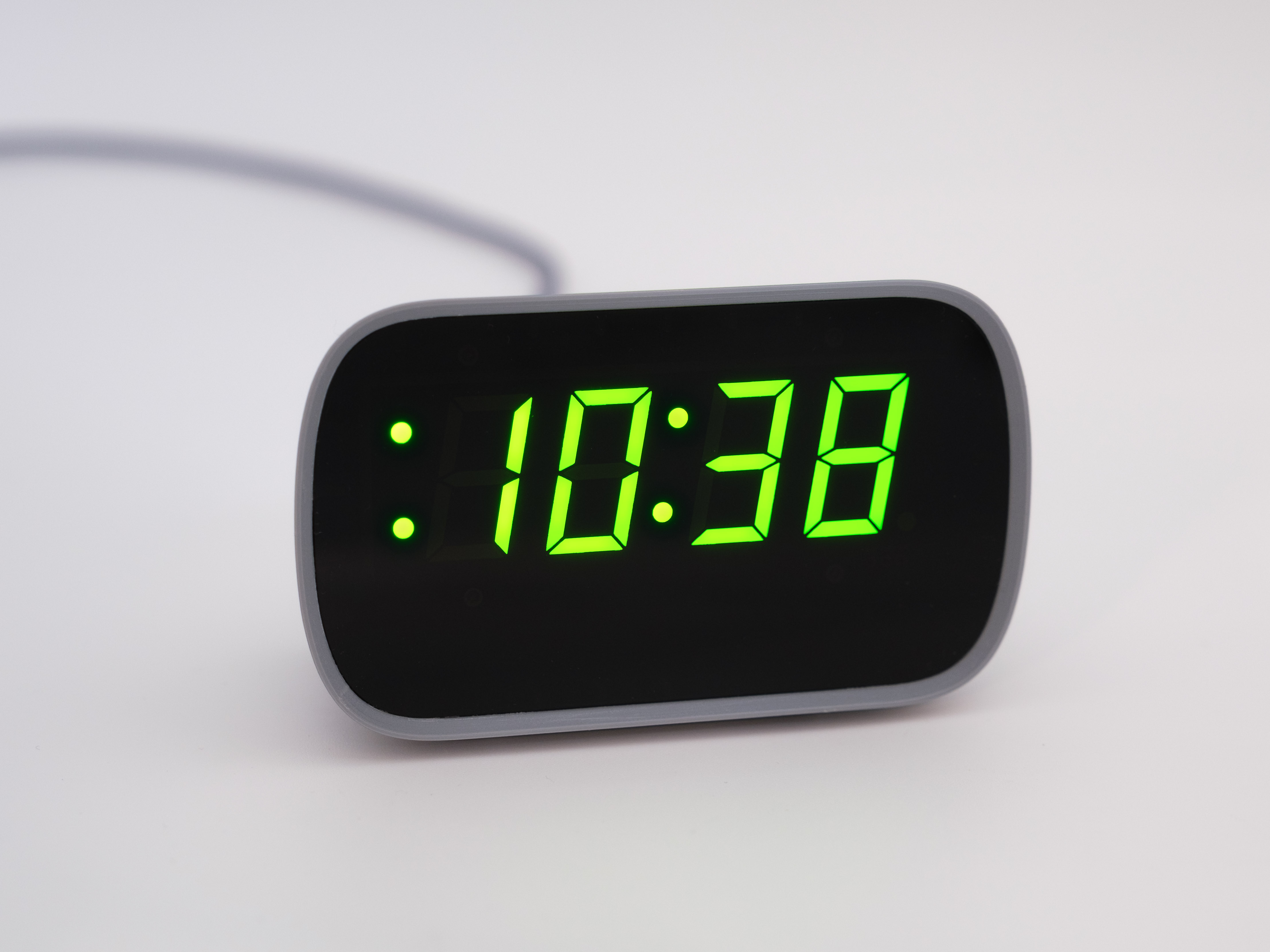 Hero shot of the finished clock